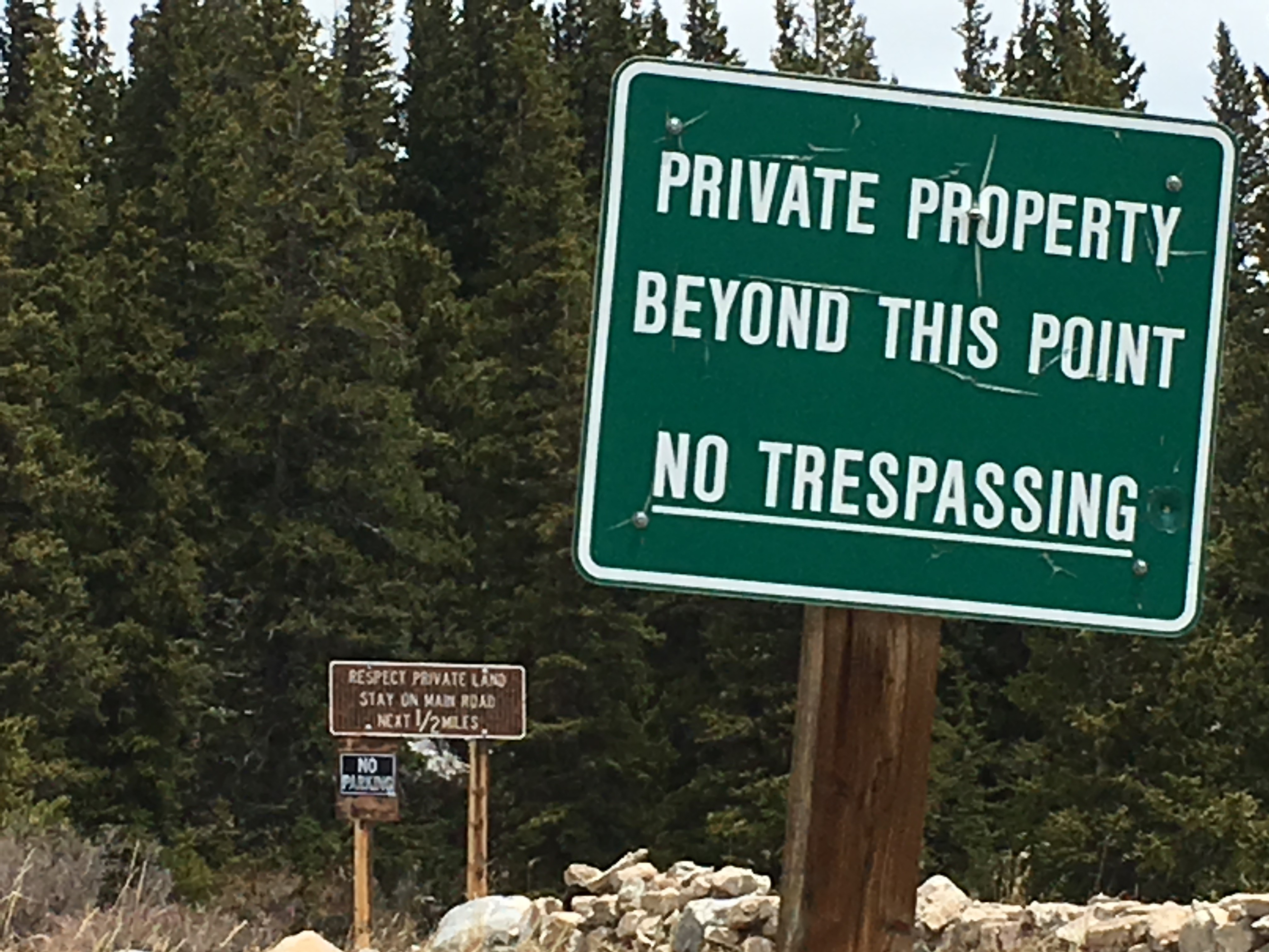 Respect Private Property